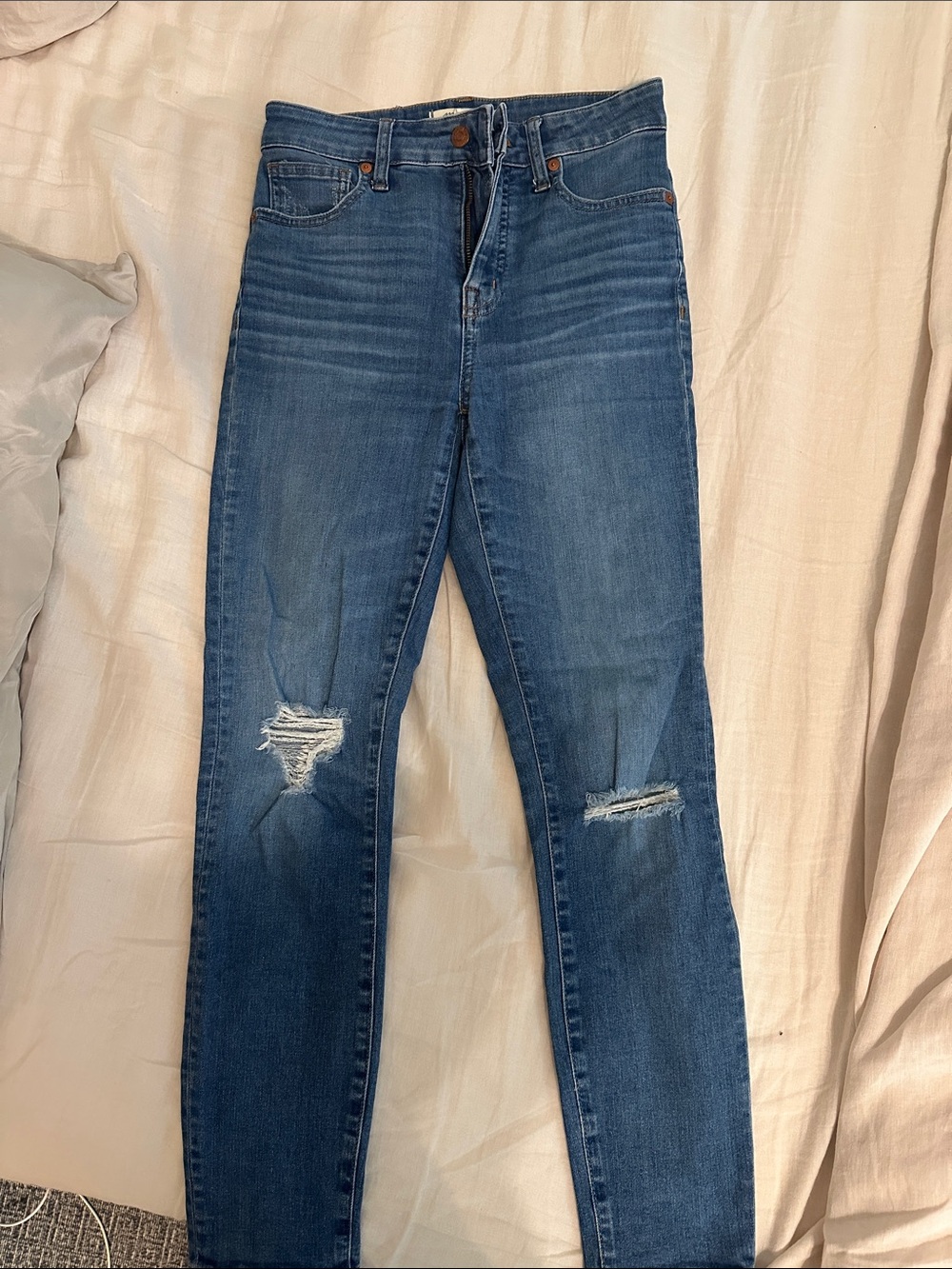 Madewell Curvy High-Rise Skinny Crop Size 24